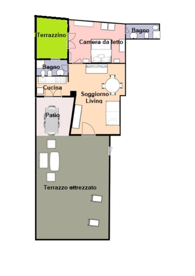 La Terrazza Dell^Ippocampo #Seaview Apartment Искья Экстерьер фото