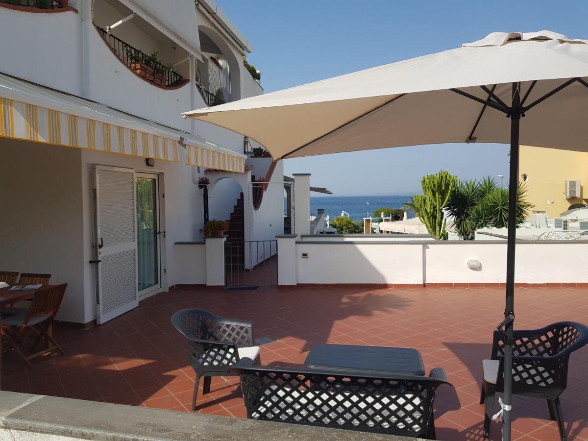 La Terrazza Dell^Ippocampo #Seaview Apartment Искья Экстерьер фото