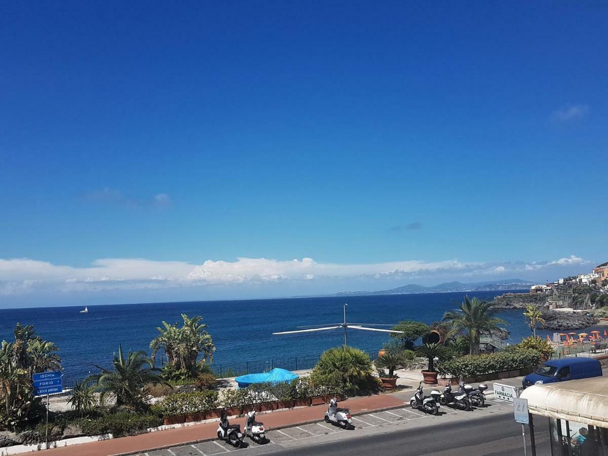 La Terrazza Dell^Ippocampo #Seaview Apartment Искья Экстерьер фото