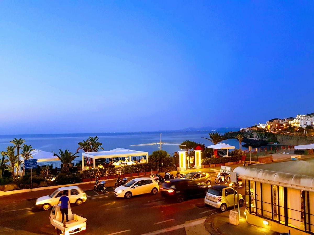 La Terrazza Dell^Ippocampo #Seaview Apartment Искья Экстерьер фото